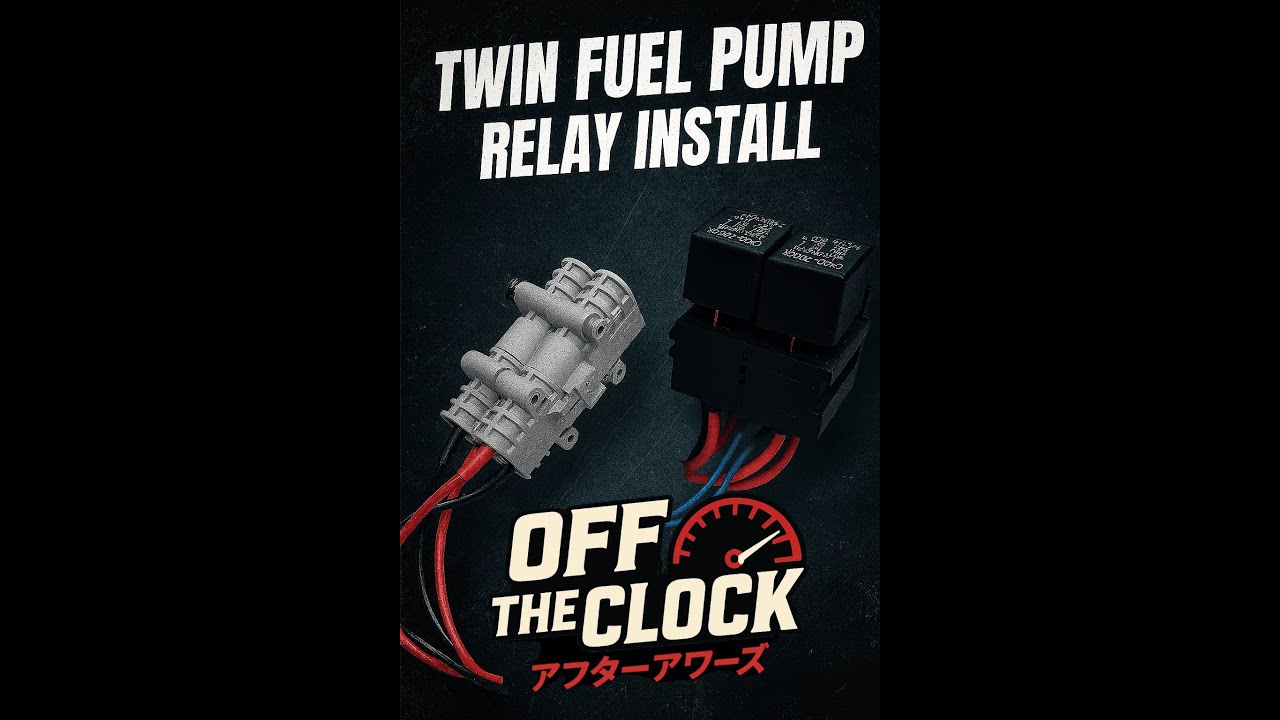 2JZ Twin pump relay install
