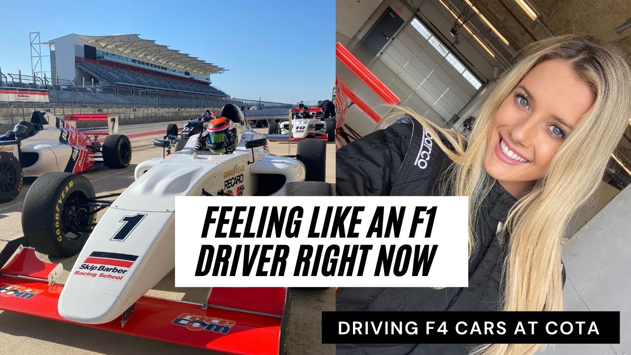 DRIVING F4 CARS AT COTA!!! I Feel Like an F1 Driver Here