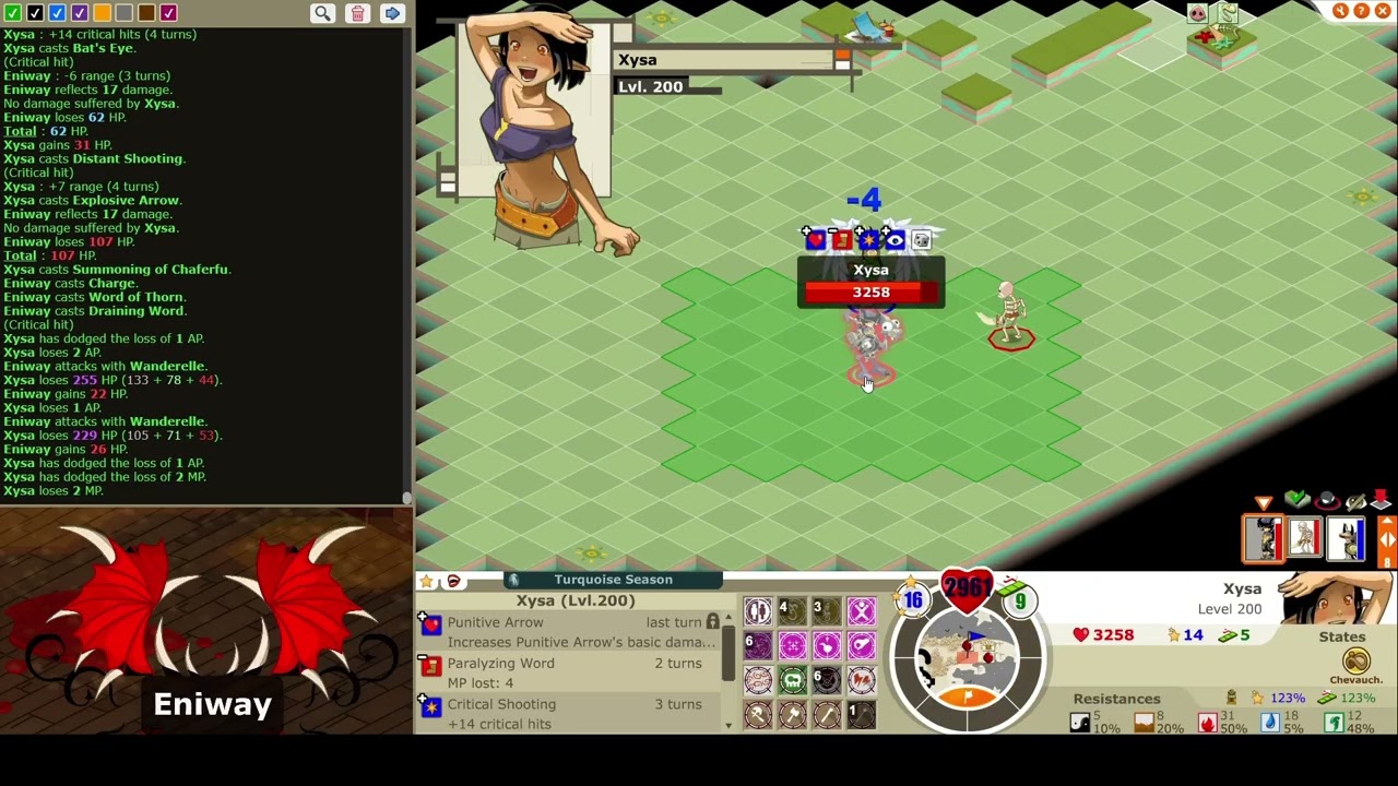 [Dofus Retro PvP] Eniway (Eni) vs Xysa (Cra)