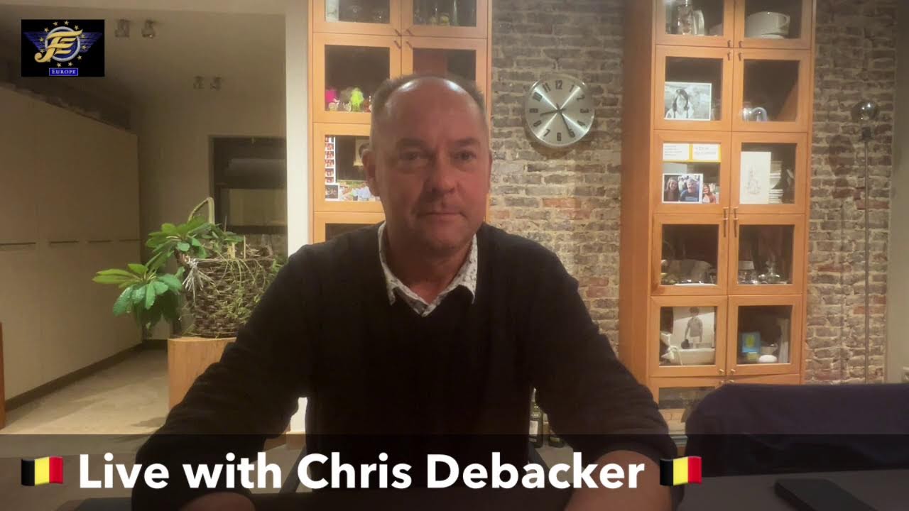 Live with Chris Debacker🇧🇪