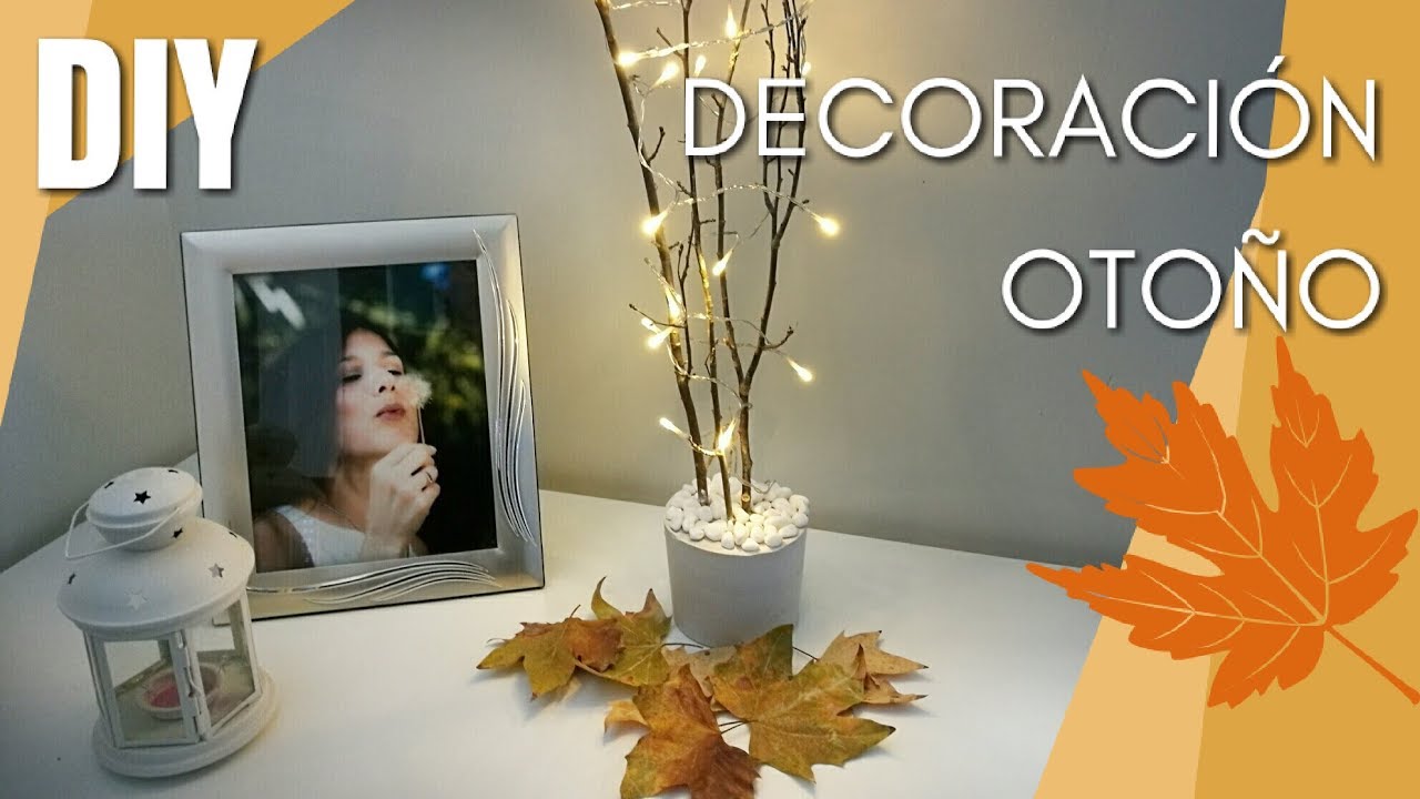 DIY: DECORACI&Oacute;N OTO&Ntilde;O | FALL ROOM DECOR | DECORA TU CUARTO | DIY CON YESO