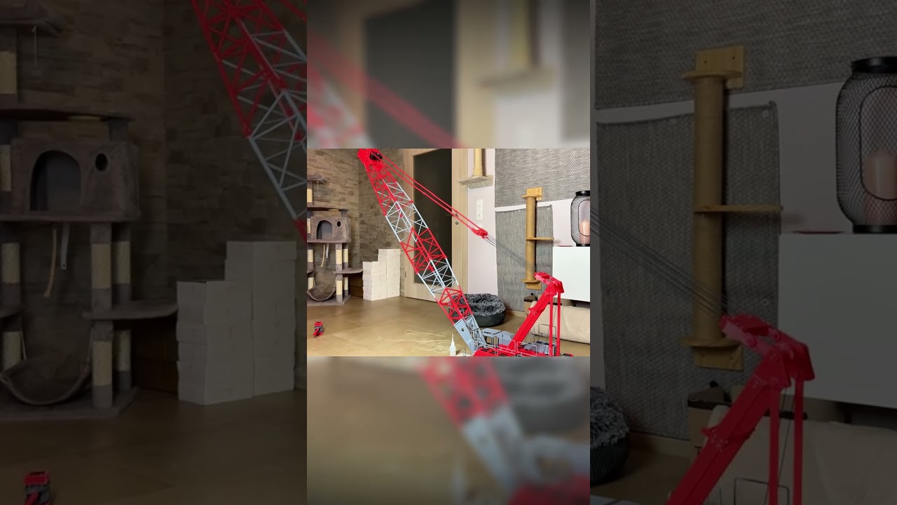 RIESEN RAUPENKRAN aus dem 3D-DRUCKER - Fertigstellung + Q&A 