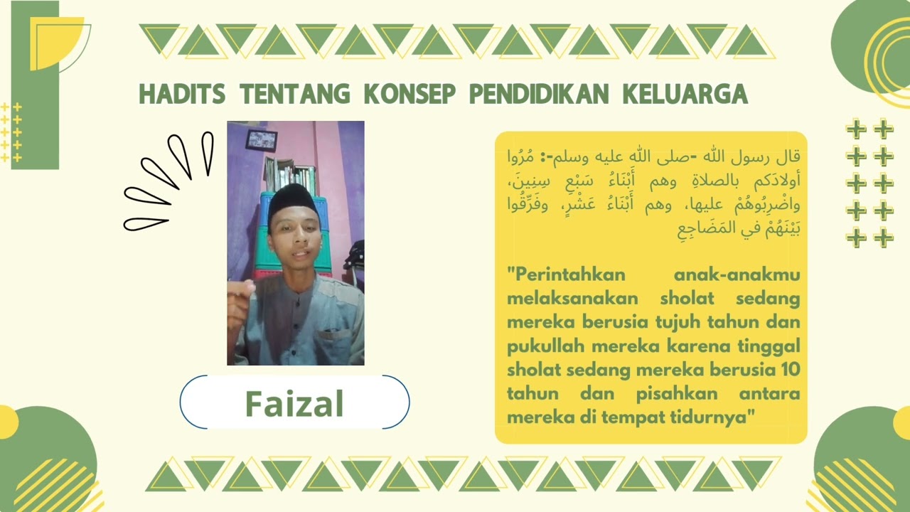 UJIAN AKHIR SEMESTER - HADIS TARBAWI - NABI SEBAGAI PANUTAN - UNIVERSITAS NAHDLATUL 'ULAMA INDONESIA
