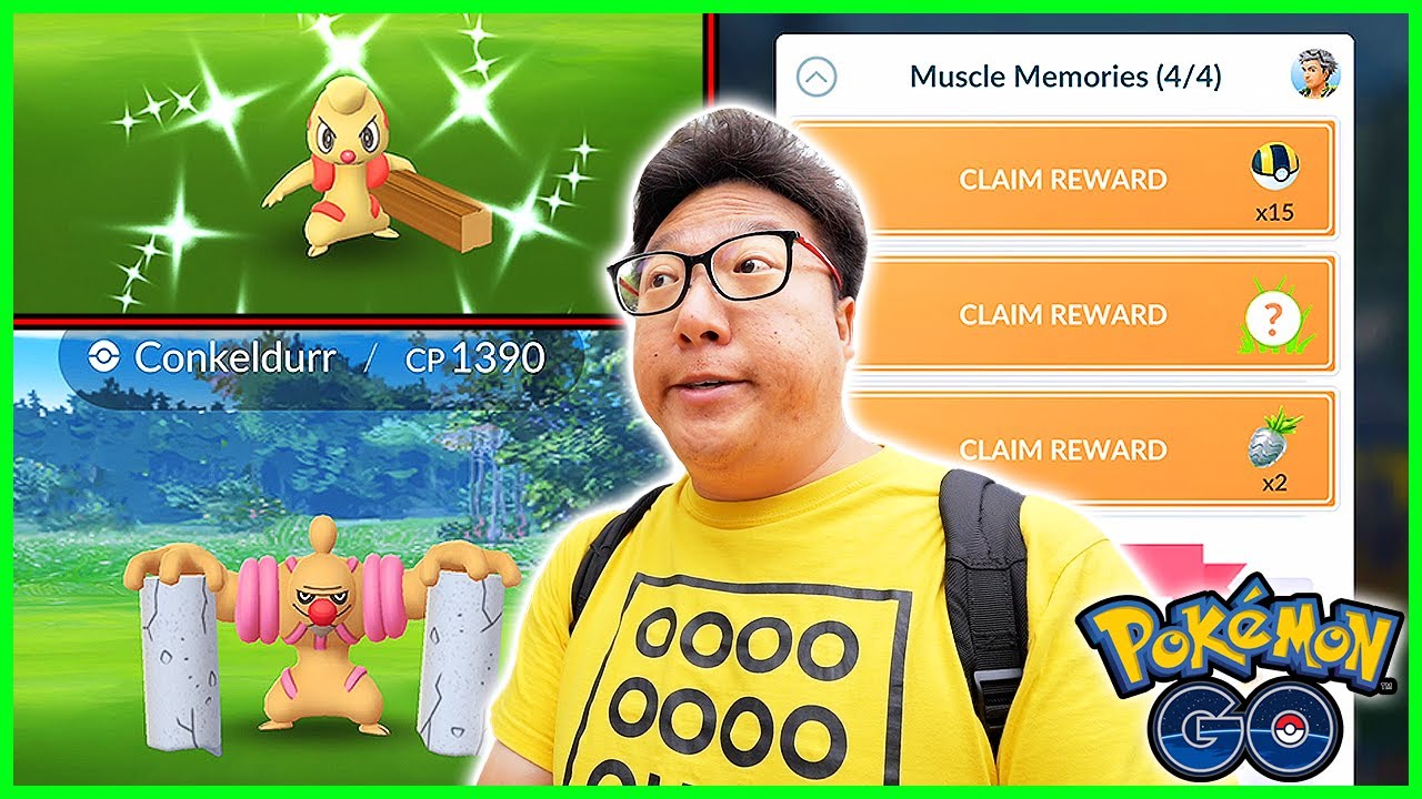 SHUNDO Timburr Caught During Timburr Community Day! - Pokemon GO