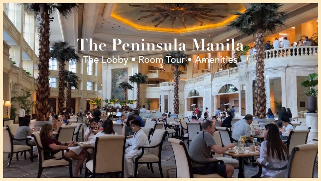 [Room Tour] The Peninsula Manila - Deluxe King, Amenities, The Lobby's Beef Wellington