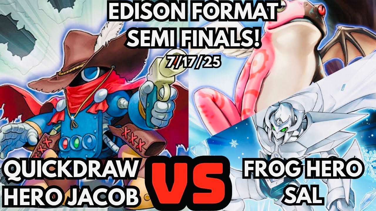 Edison Format Semi-Finals: QuickDraw Hero Vs Frog Hero!