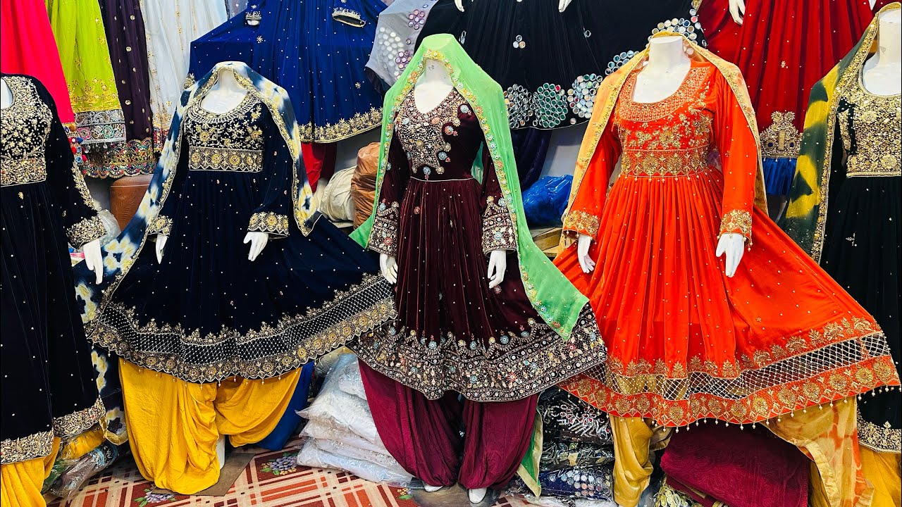 New fancy best Afghan 🇦🇫 dress silma work