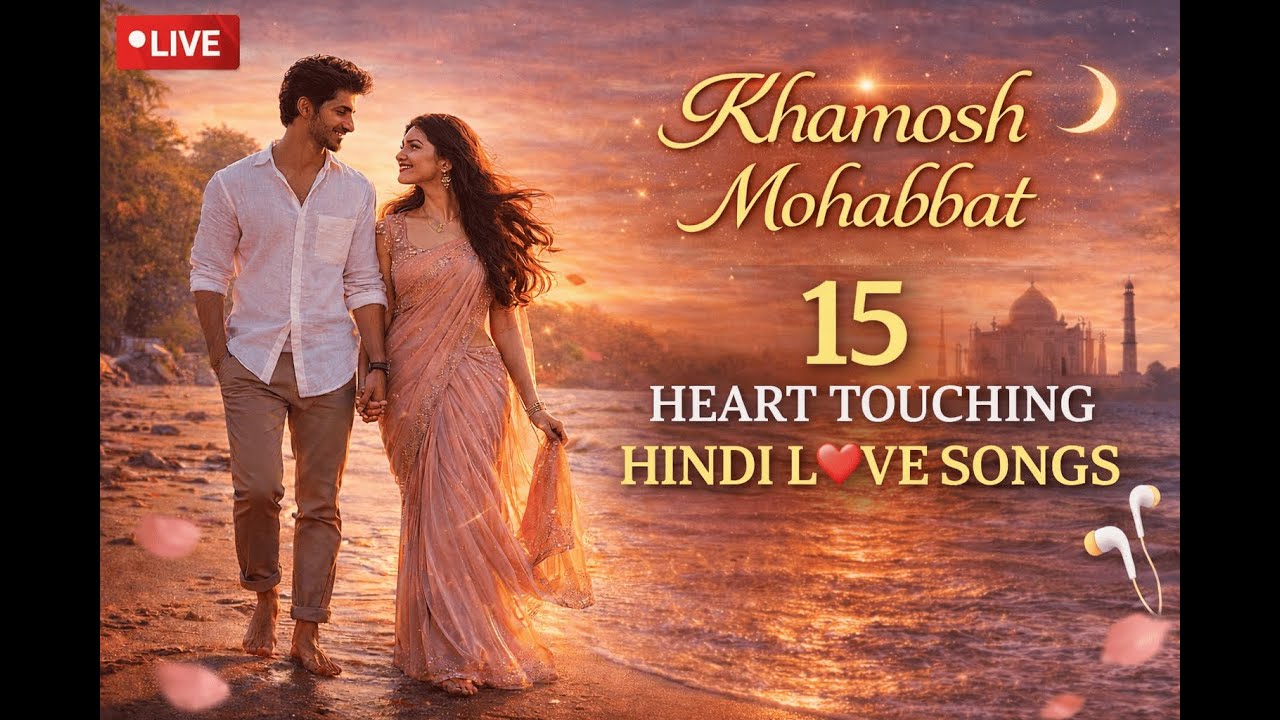 Khamosh Mohabbat – 15 Heart Touching Hindi Love Songs | Romantic Playlist 2026