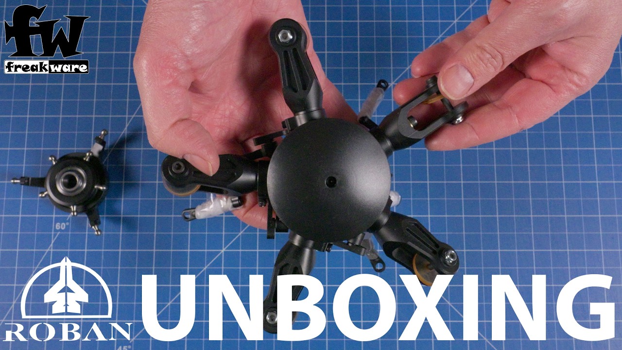 Unboxing Roban 5 Blatt Rotorkopf 10mm V2