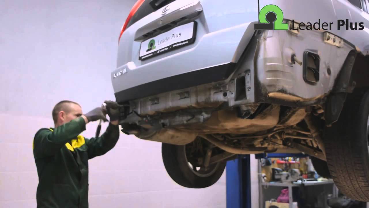 Установка фаркопа Лидер Плюс  N103F FC  NISSAN X TRAIL 2007 2014