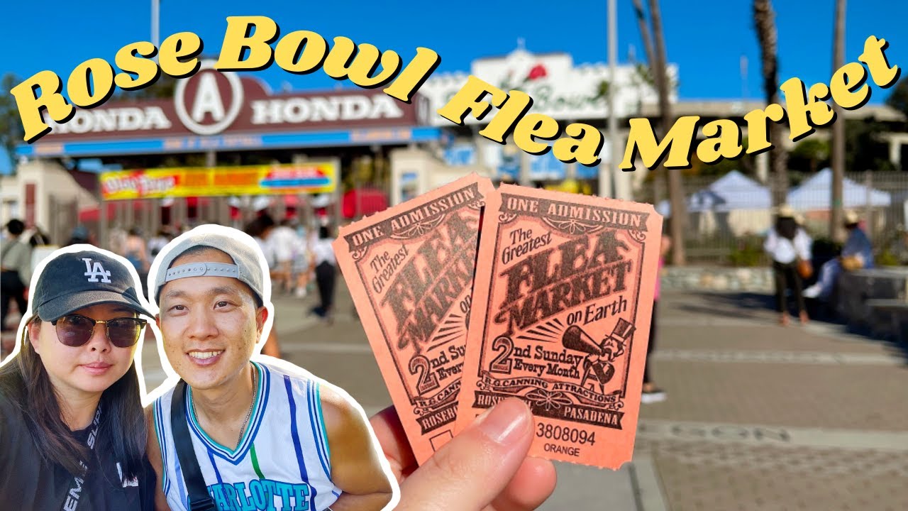 Pasadena Rose Bowl Flea Market Walk Through Vlog