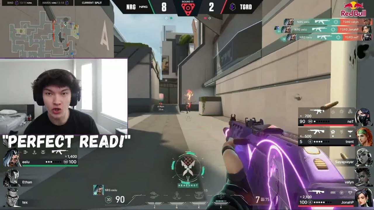 Sinatraa Witnesses the CLEANEST 1v5 of VCT HISTORY | NRG VS THE GUARD