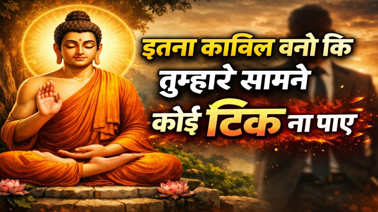 इतना काबिल बनो कि तुम्हारा सामने कोई टिक ना पाए |Best Buddhist Motivation quotes For Success in Life