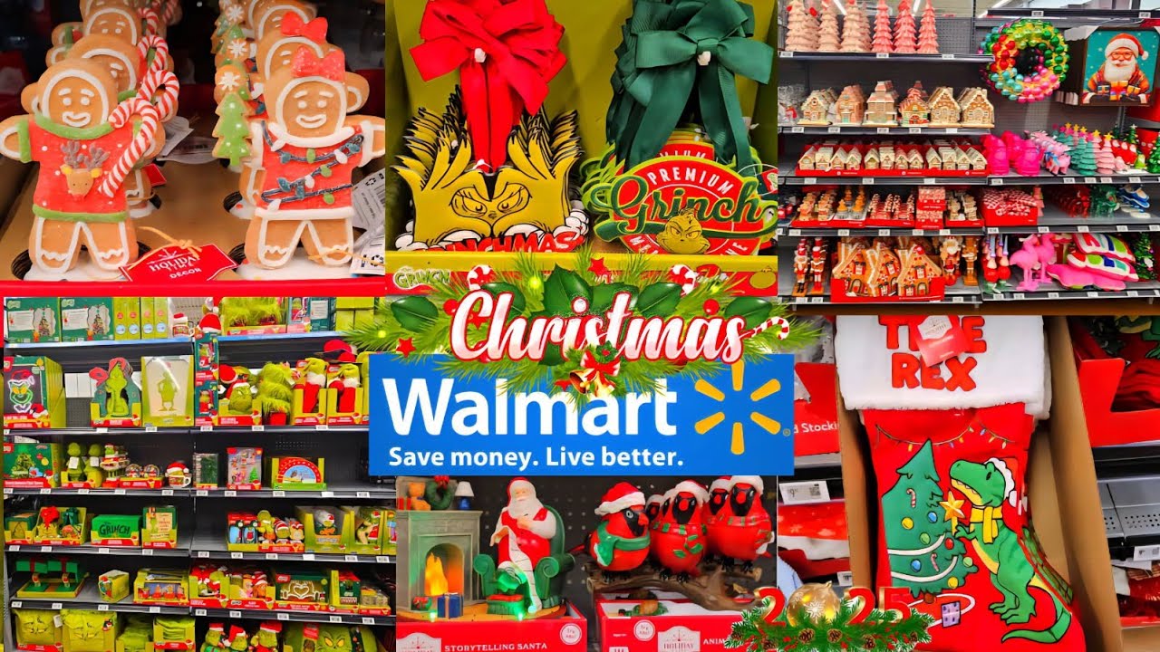 NEW CHRISTMAS NOW AT WALMART 2025  🎄🎅👍