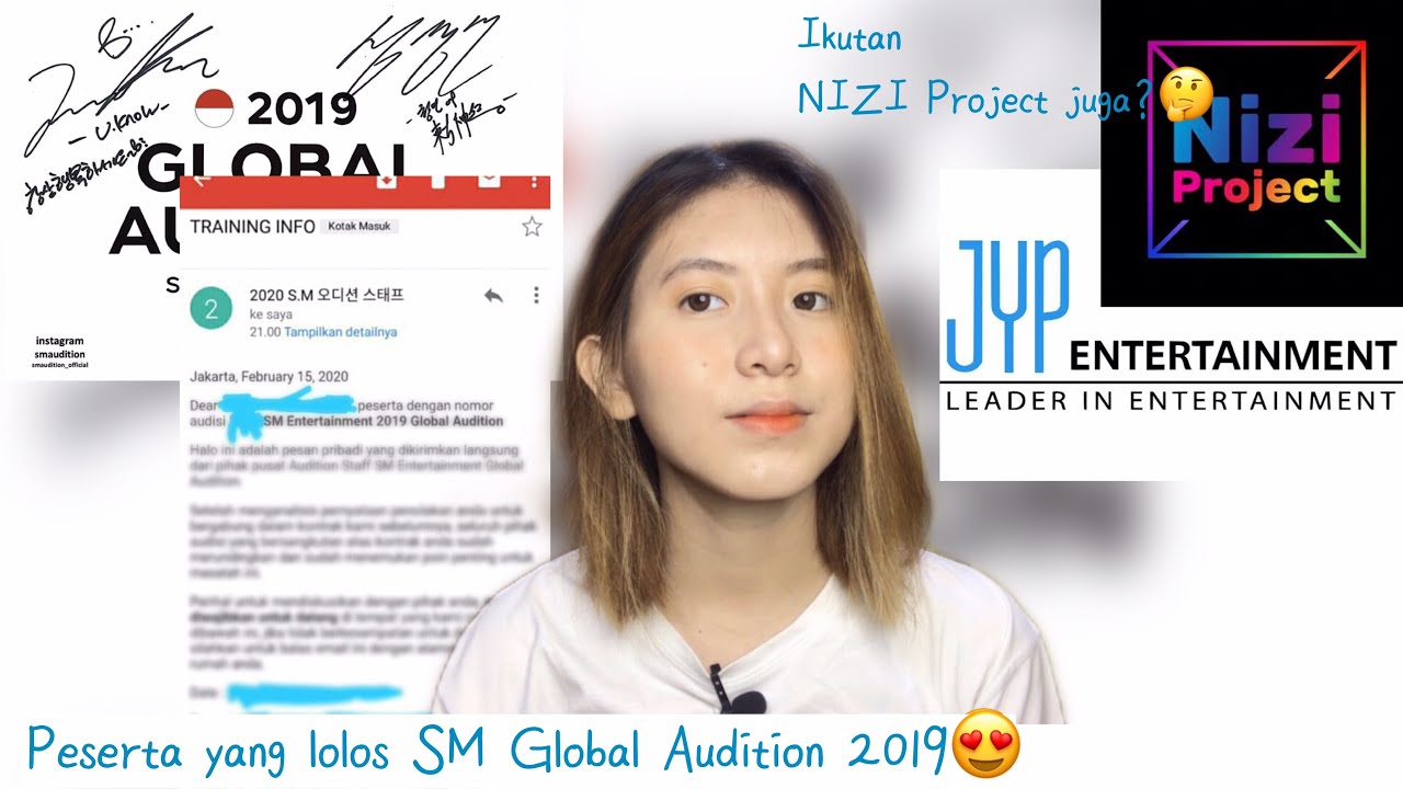 TRAINEE SM DARI INDONESIA??|LOLOS SM GLOBAL AUDITION 2019+ IKUT NIZI PROJECT👏🏻🔥