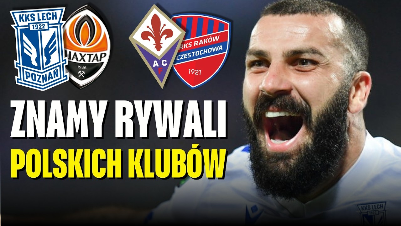 RANKING UEFA | ZNAMY RYWALI LECHA POZNAŃ I RAKOWA CZĘSTOCHOWA W 1/8 FINAŁU LIGI KONFERENCJI