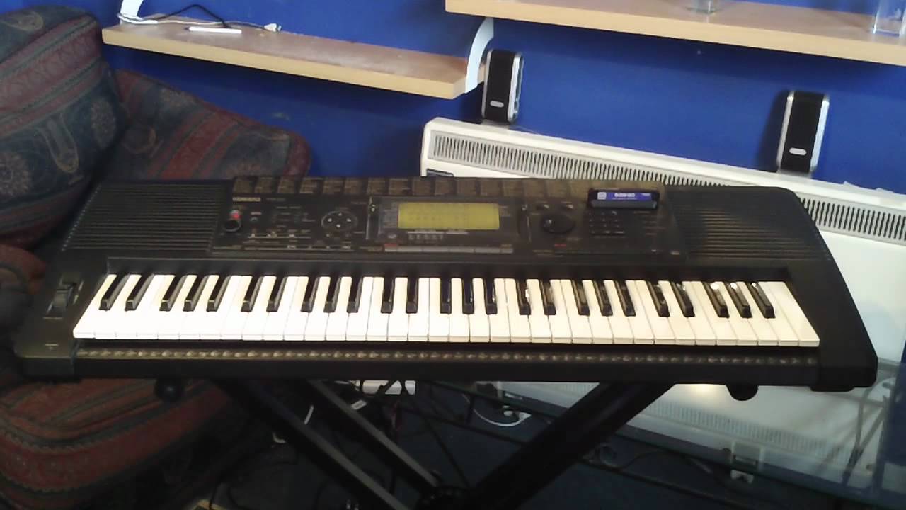 Yamaha PSR-520 Keyboard Bonus Music Cartridge Songs