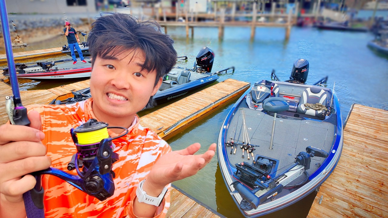 Я принял участие в ГИГАНТСКОМ рыболовном турнире.