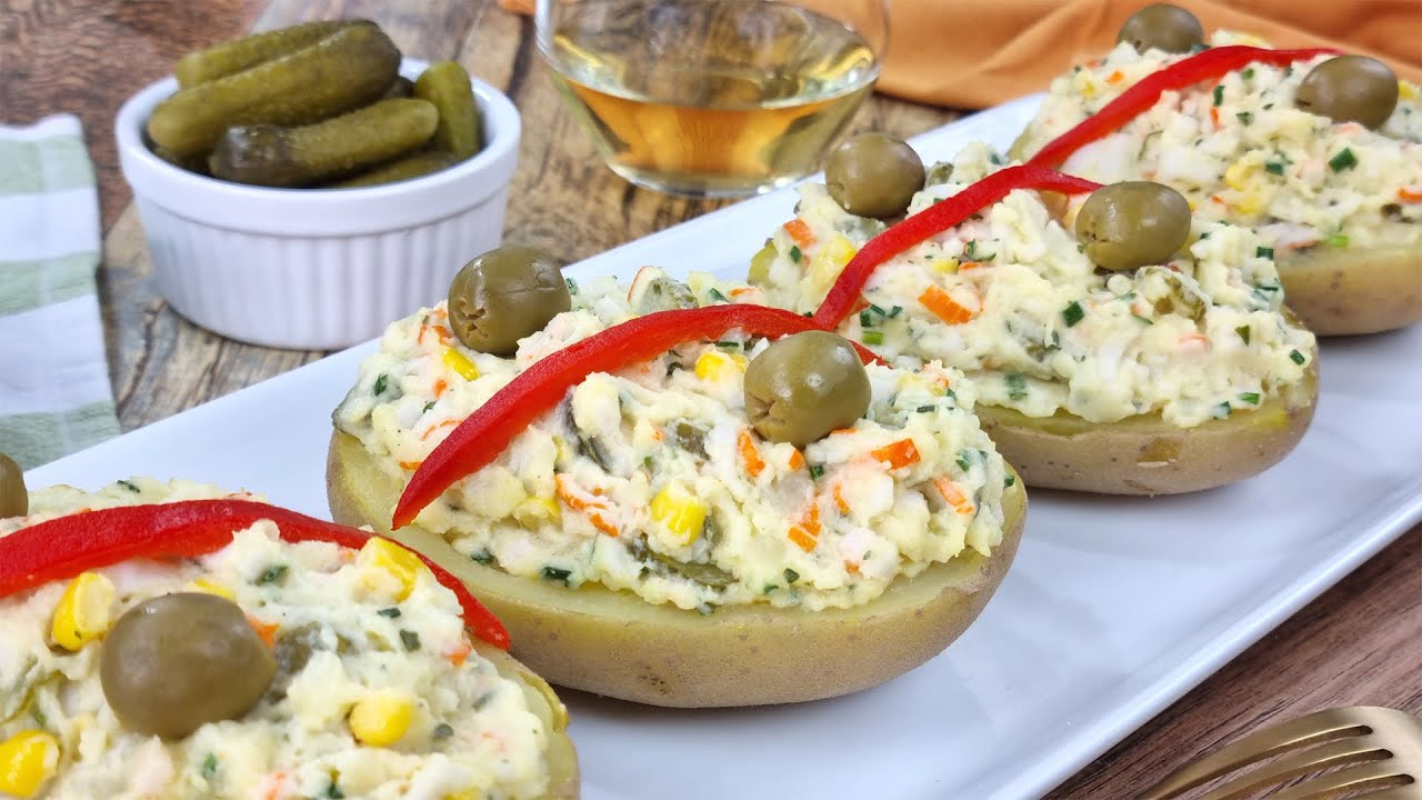 😍 Estas Patatas Rellenas Frías Son Tan Ricas Que Querrás Cocinarlas Cada Día