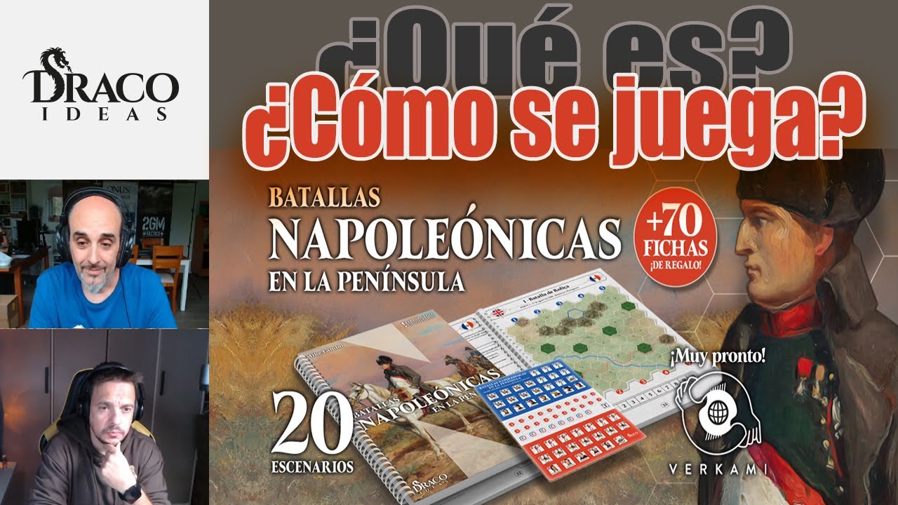 🎲🤯 BATALLAS NAPOLEÓNICAS en la PENÍNSULA (BNP) ¿Qué es y cómo se juega? con Piru de Draco Ideas🎲🤯