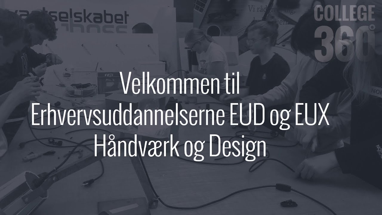 Velkommen til H&aring;ndv&aelig;rk og Design &ndash; College360