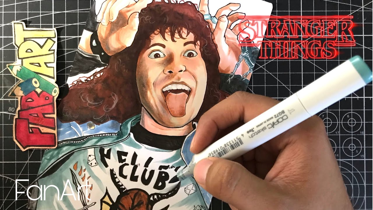 Stranger Things | Drawing Eddie Munson | Dibujando a Eddie Munson