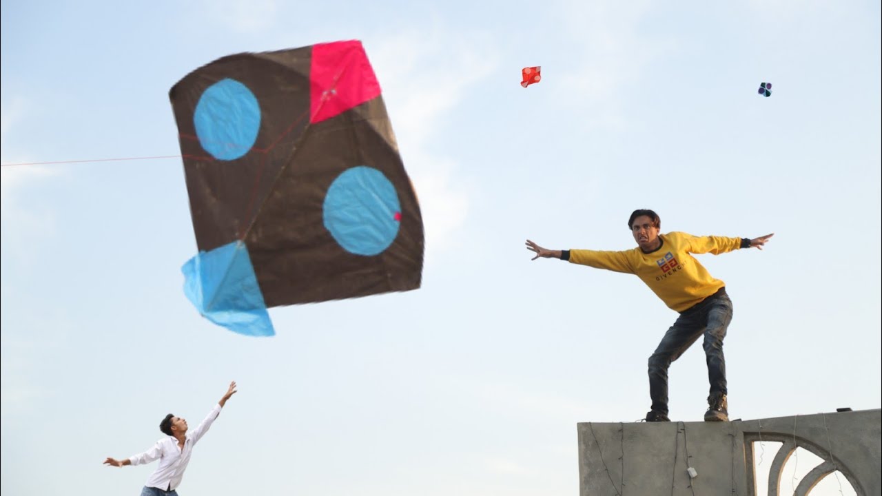 Big Cutting Eyes Gudda Catch Vs Challenge Kite Umer