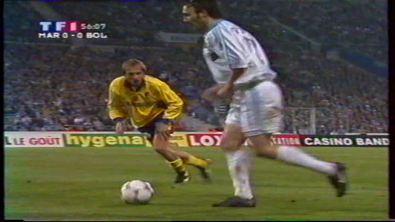 OM 0-0 Bologne 98 99 1/2 finale UEFA avec incidents partie 3
