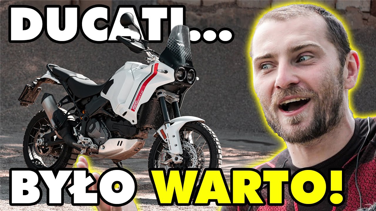 RYZYKOWNE zabawy na Ducati DesertX. Ten motocykl jest MEGA!