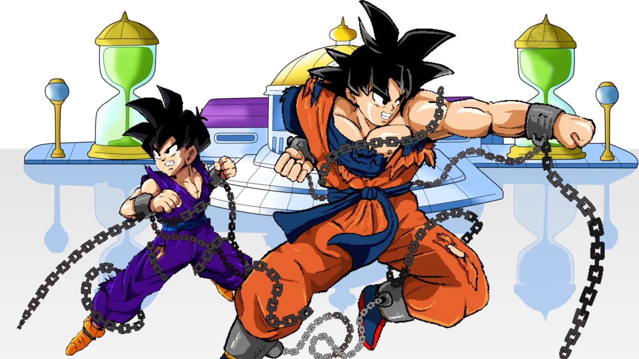 What if GOKU & GOHAN Were TRAPPED inside The Hyperbolic Time Chamber? Part 1