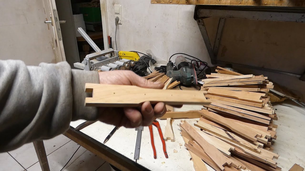 Bienenrähmchen aus Rest holz selbst bauen