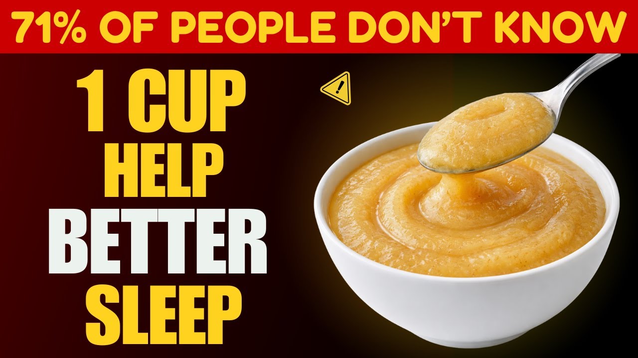 Over 60? 1 Cup at Bedtime Can Help You Sleep Deeply and Wake Up Refreshed!