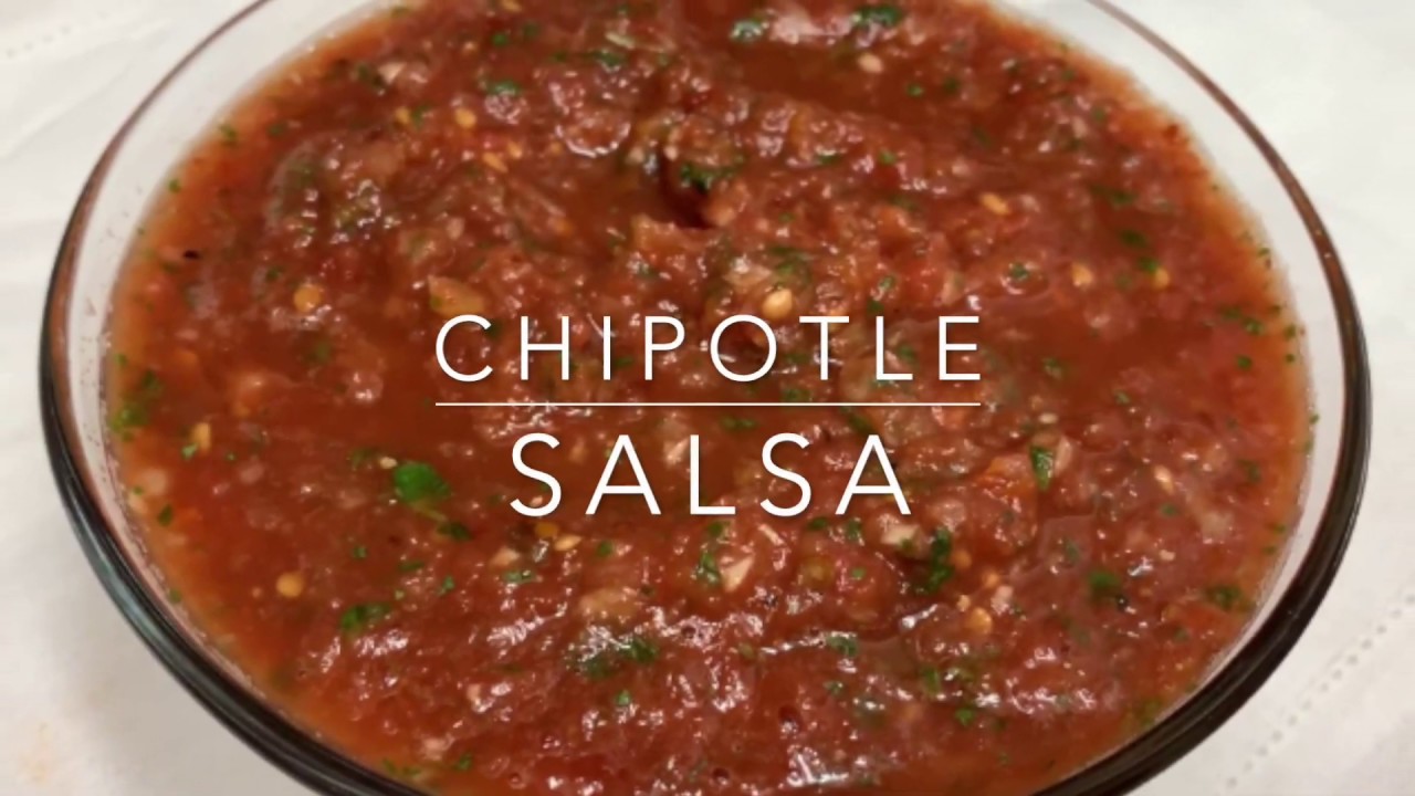 Chipotle Salsa | Quick & Easy