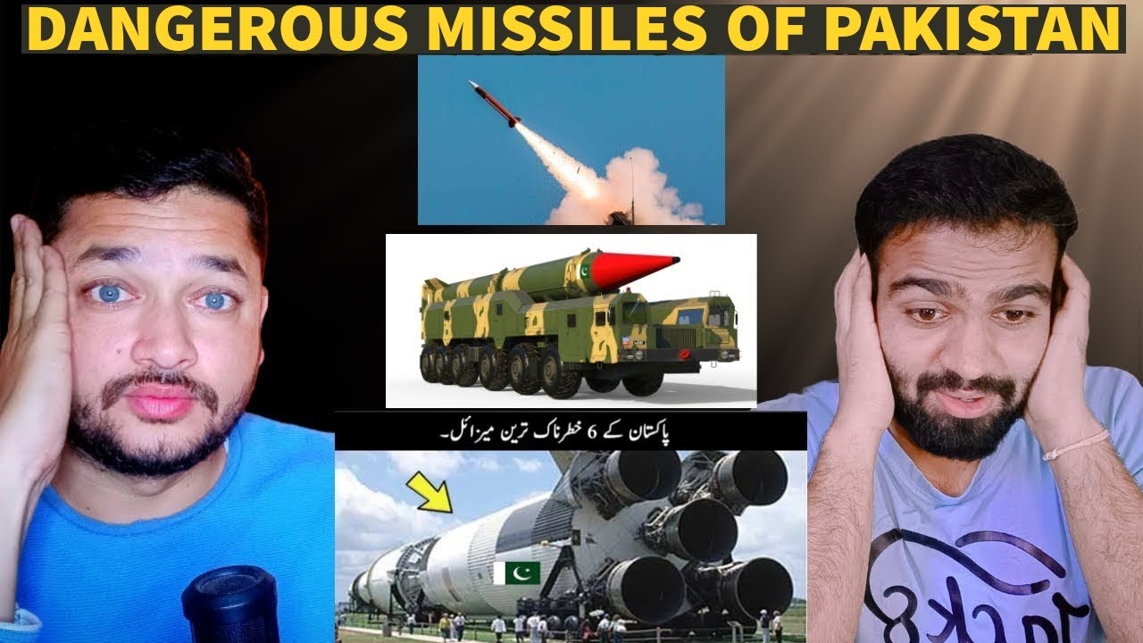 Indian Reaction on 6 Most Dangerous Missile Of Pakistan | HONEST REACTION |