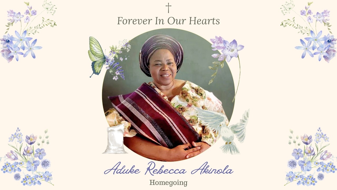 Homegoing Service - Deaconess Aduke Rebecca Akinola