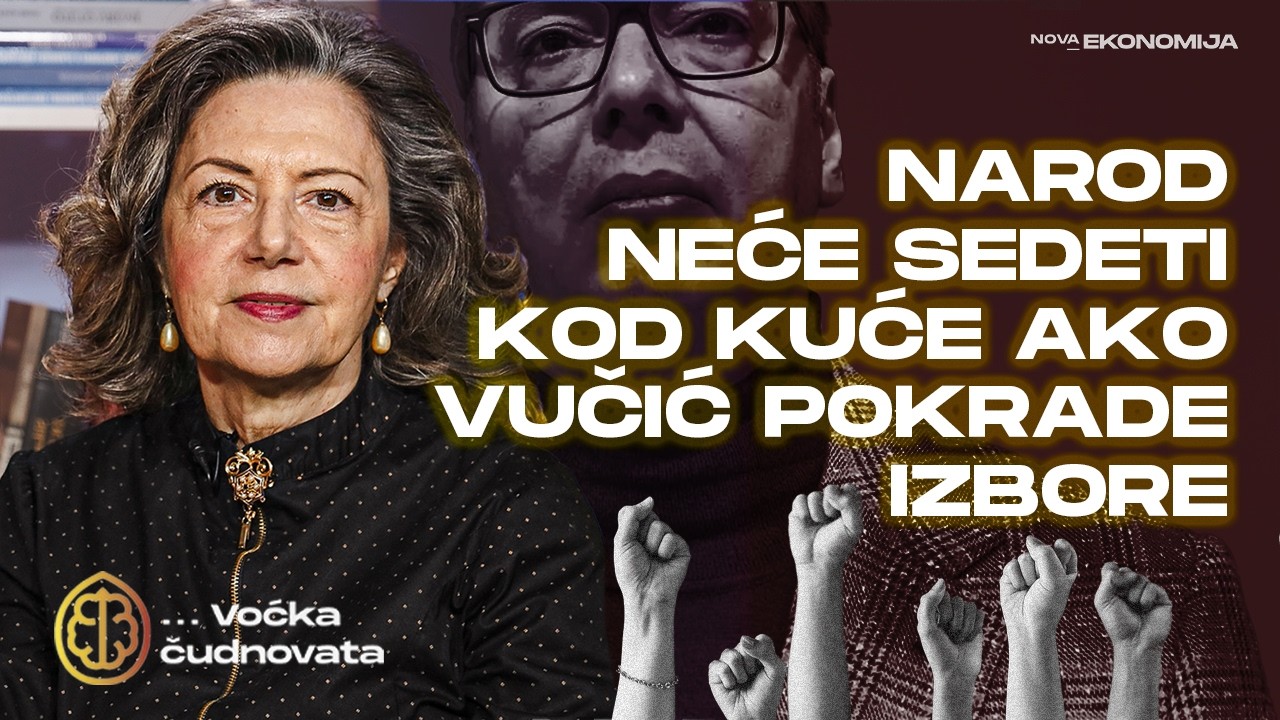 Zašto su studenti uradili više od političara? Sanda Rašković Ivić |  VOĆKA ČUDNOVATA 21