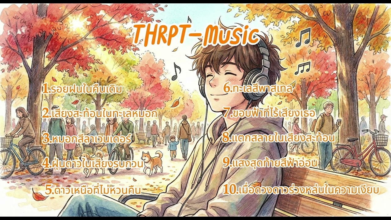 THRPT Music  รวมเพลงเพราะ แนว Dream Pop / Shoegaze / Post Rock