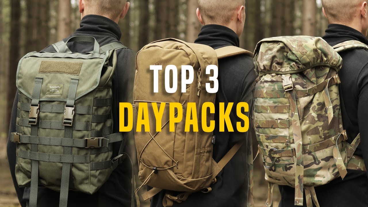 Savotta, Tasmanian Tiger & Berghaus -  Outdoor & Military Daypacks - Top 3