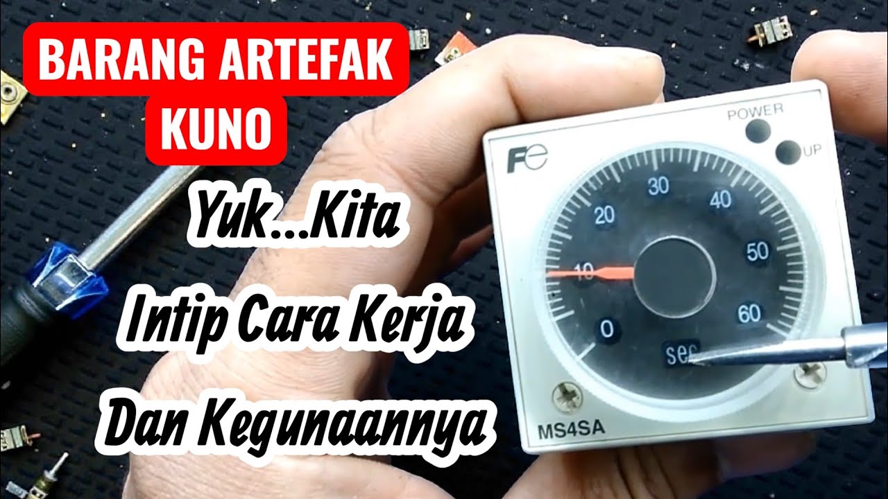 Bagaimana Cara Kerja Timer Ini-Timer Elektrik Jadul