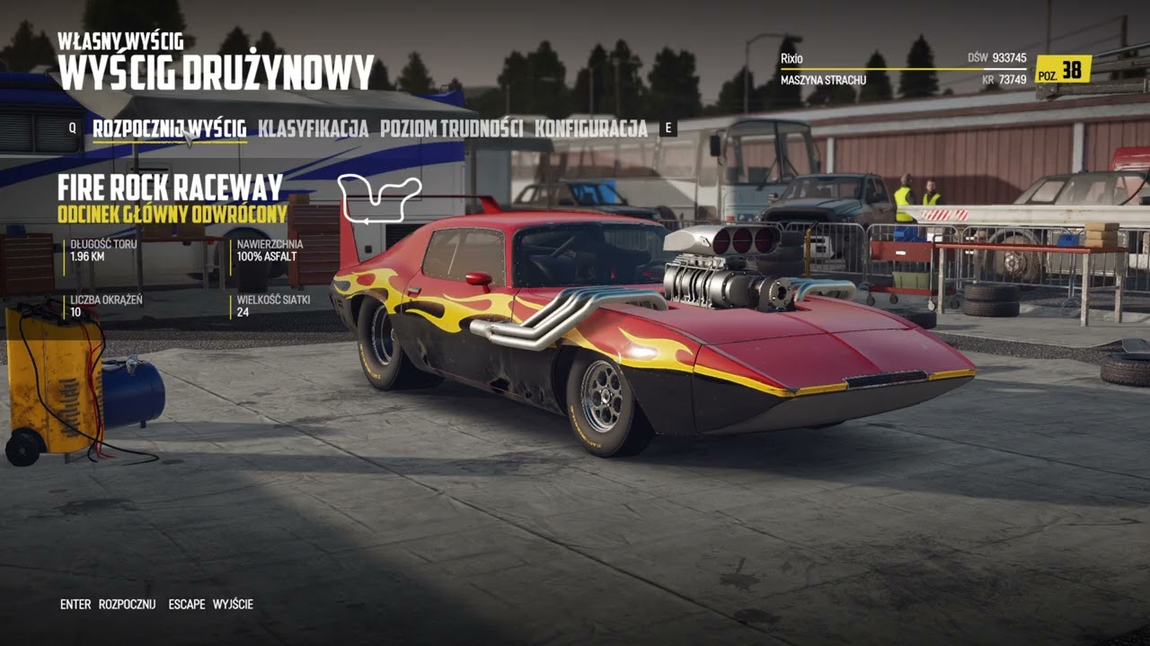 zachcialo sie wyscigow