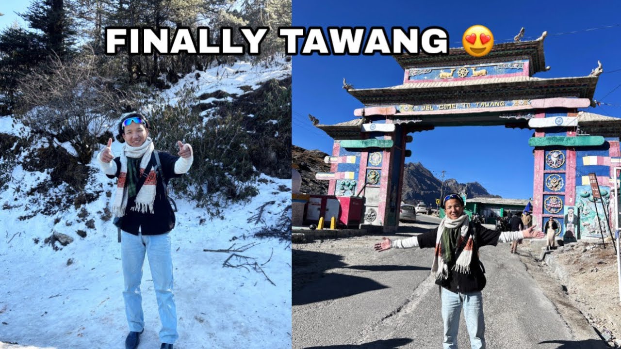 Finally Reached Tawang 😍❄️ | Dirang to Tawang Road Trip | EP-3