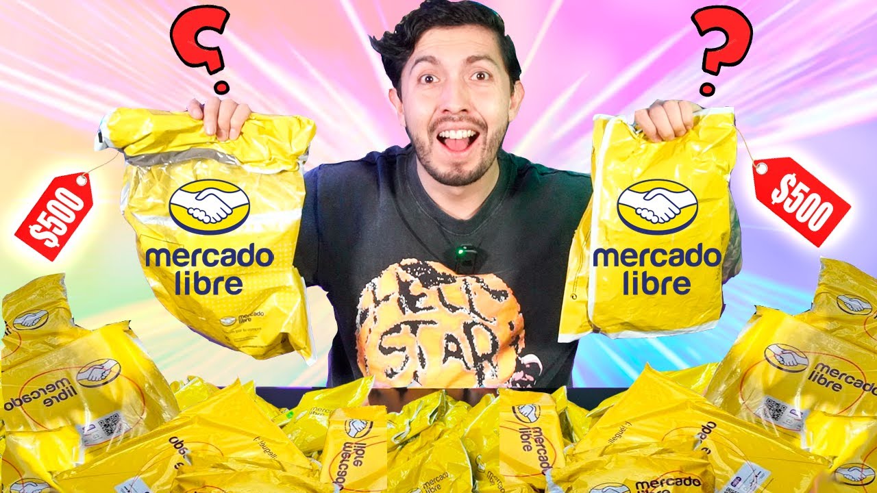 ABRIMOS TODAS LAS BOLSAS MISTERIOSAS DE MERCADOLIBRE... ESTAFA?