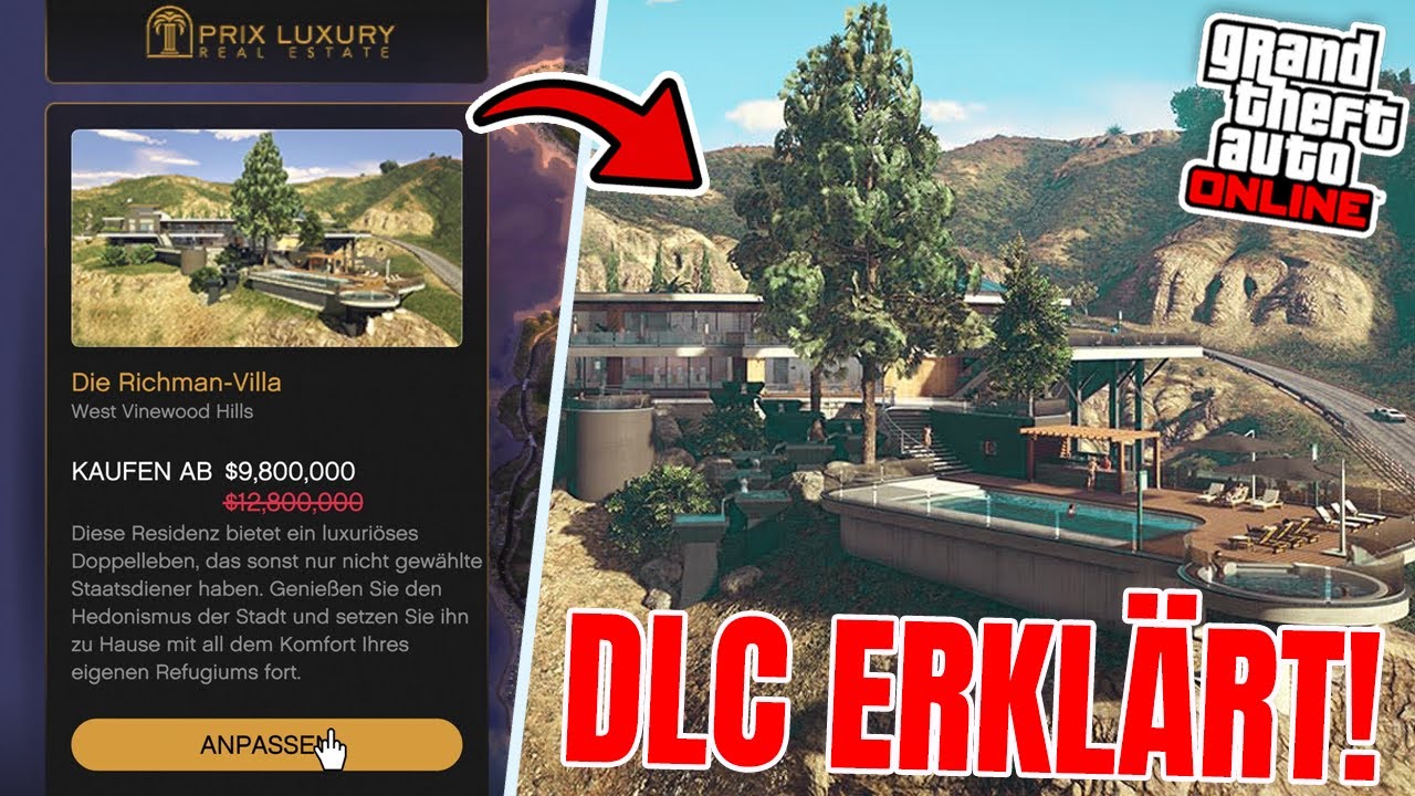 ✅ So FUNKTIONIERT das VILLEN DLC das SAFEHOUSE IN THE HILLS UPDATE in GTA 5 ONLINE !! ✅
