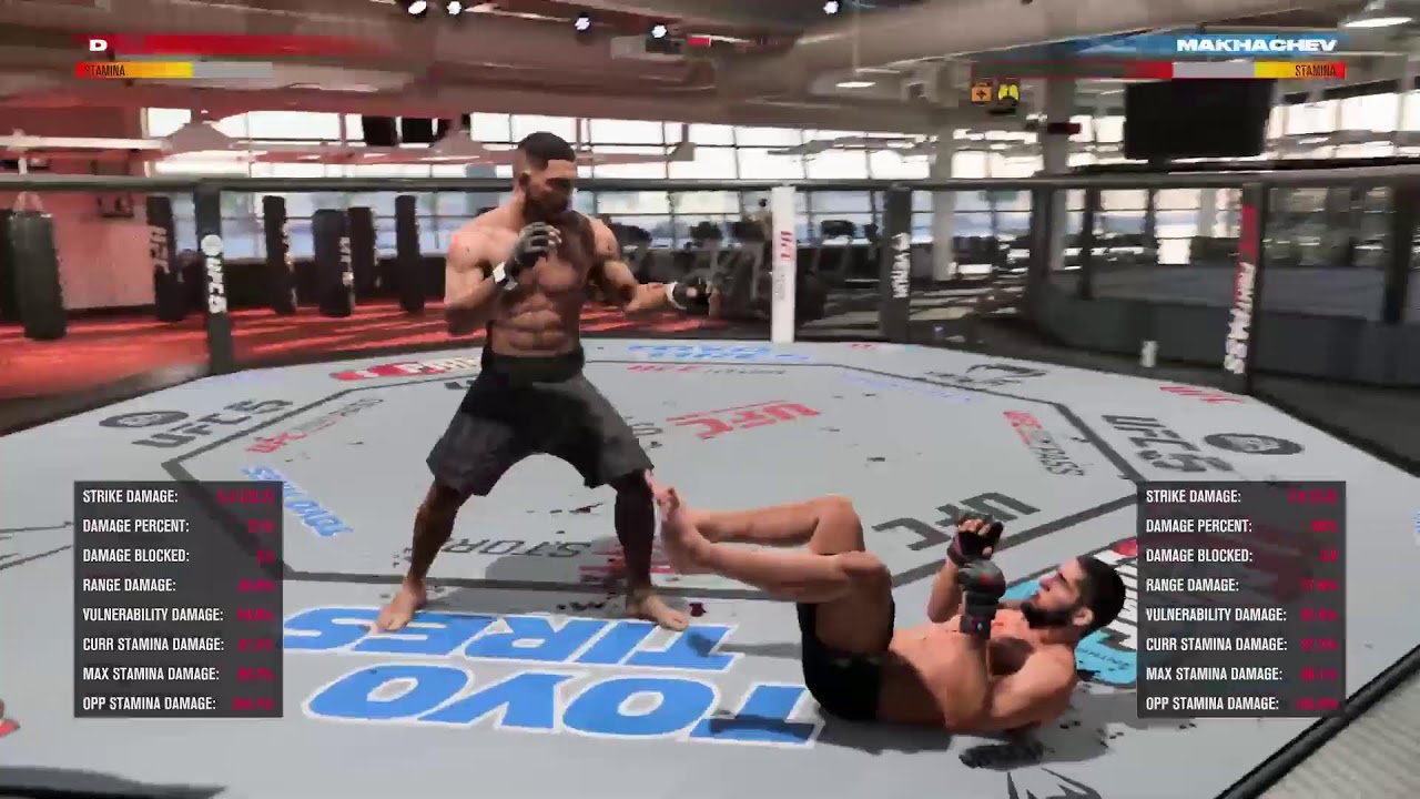 UFC 5 - Fighting top welterweights (PS5)