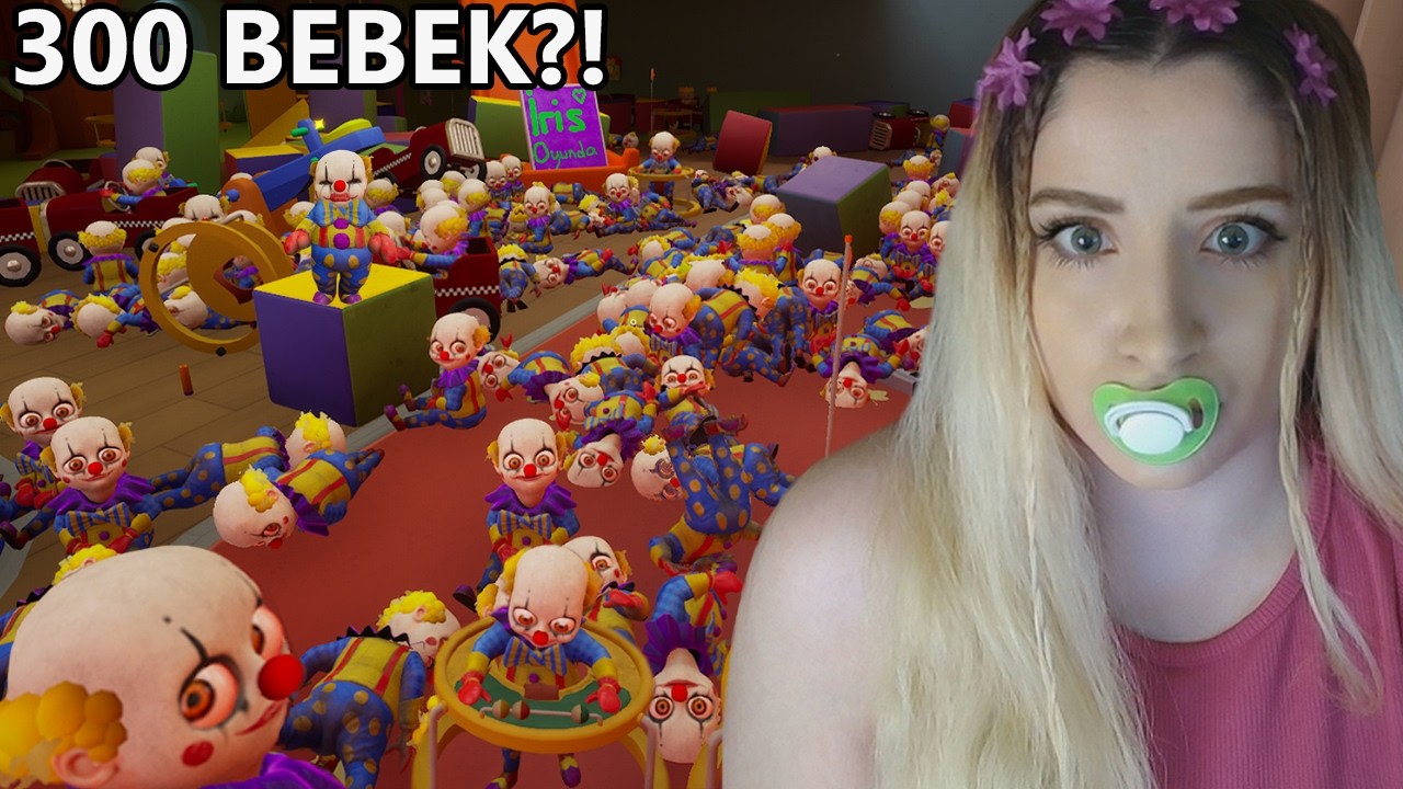 300 BEBEKLE LUNAPARK KURDUM! 😱 | The Baby in Yellow Crown Childcare (Clone Mod)