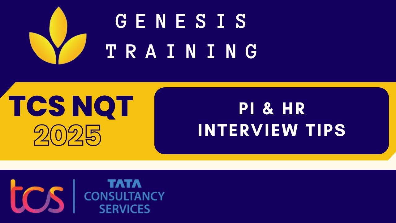 Day 5 - TCS NQT PI and HR tips