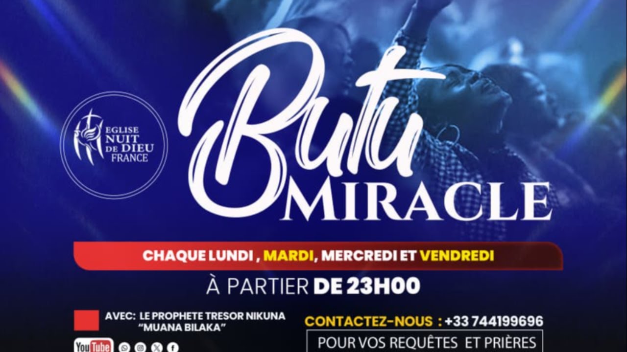 BUTU MIRACLE | PROPHETE TRESOR NIKUNA