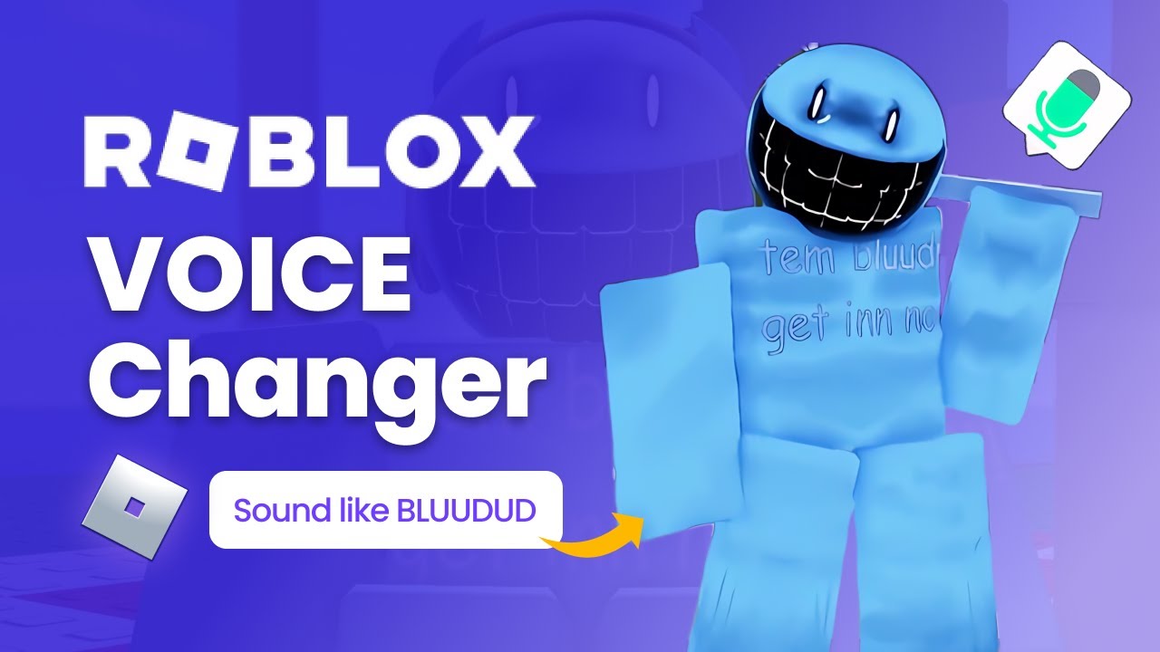 BLUUDUD Voice Changer | How to voice troll as BLUUDUD in Roblox