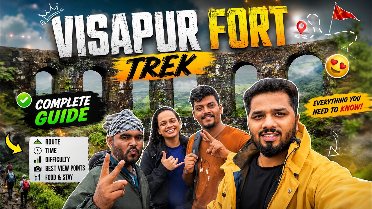 Visapur Fort Trek | Visapur Fort from Malavli Station | Complete Guide
