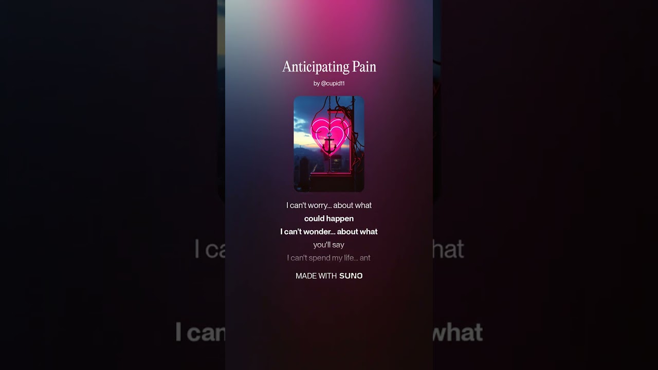 Anticipating Pain